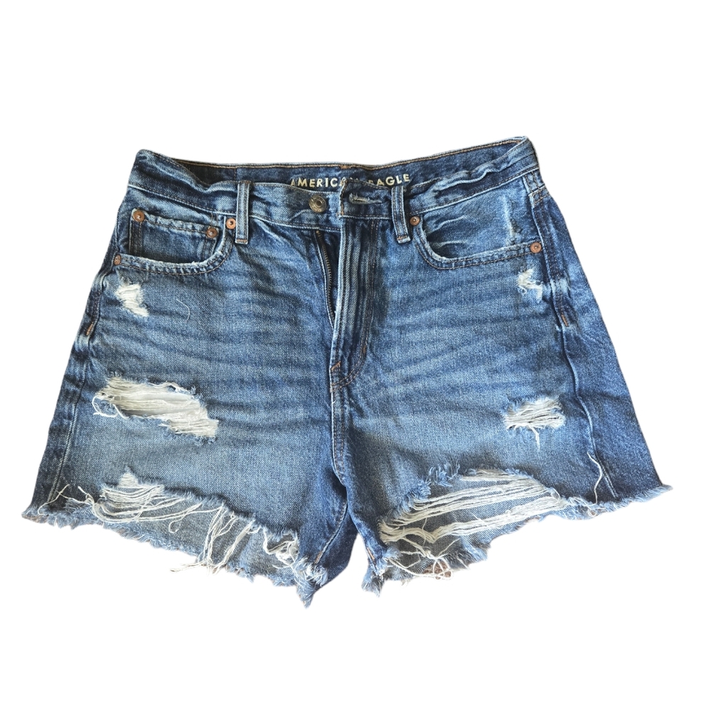 American Eagle 90s boyfriend denim shorts